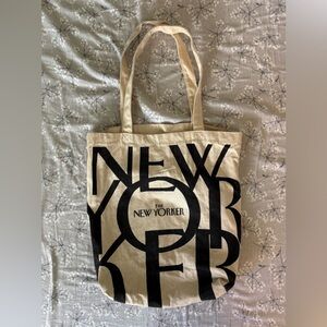 New Yorker Logo Tote Bag